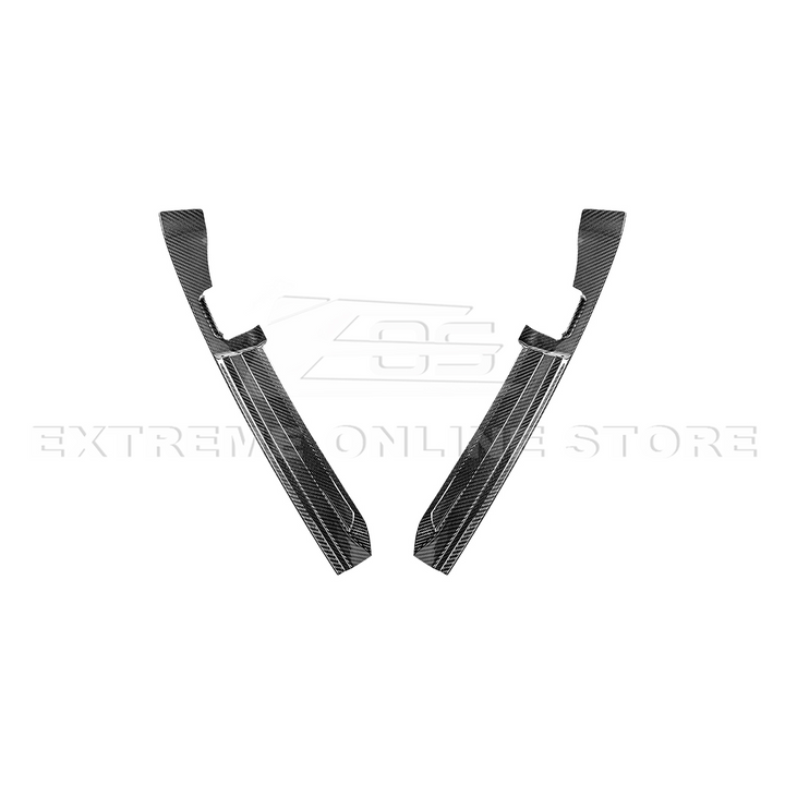 Corvette C8 DRY CARBON FIBER Front Trunk Trim Cover Kit