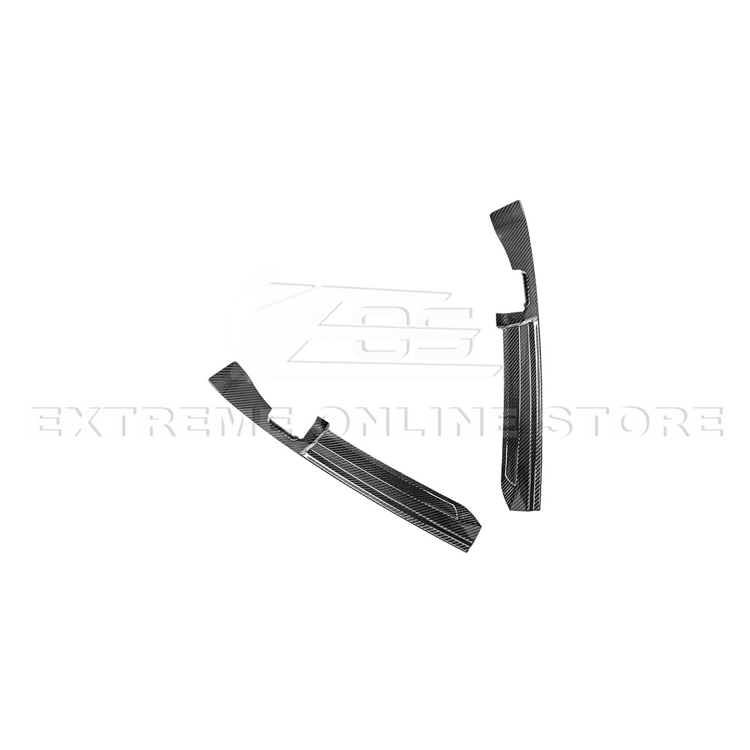 Corvette C8 DRY CARBON FIBER Front Trunk Trim Cover Kit