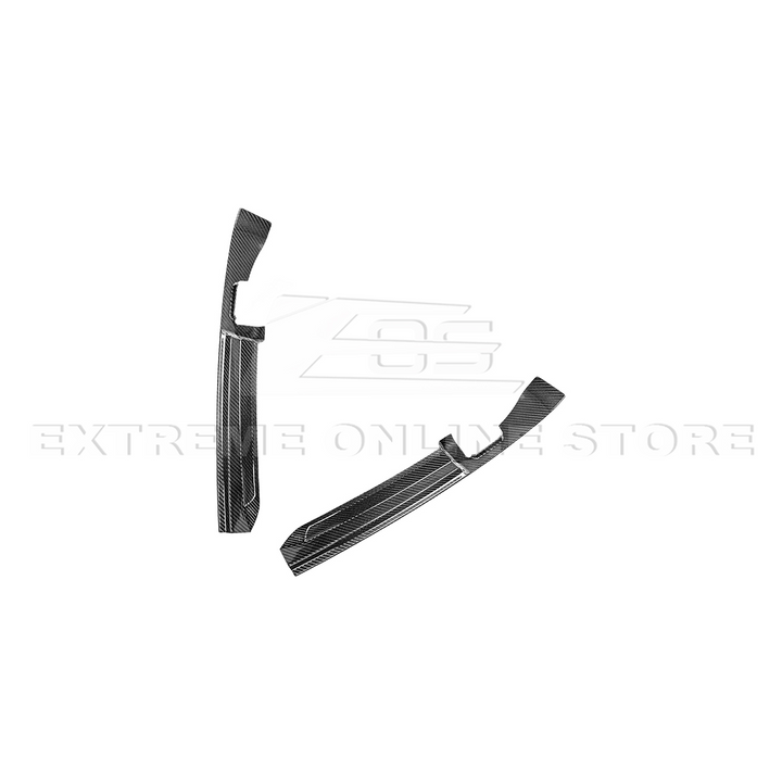 Corvette C8 DRY CARBON FIBER Front Trunk Trim Cover Kit