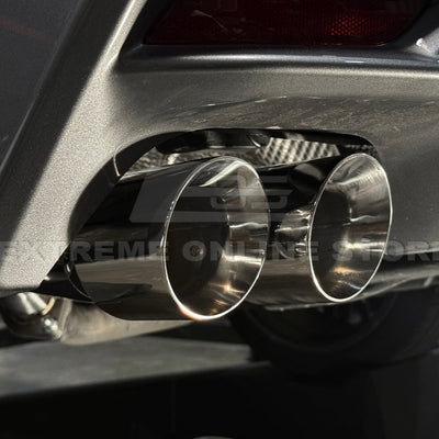 2025-Up Toyota Camry Muffler Delete Single Exit | Burnt Tip Axle Back Exhaust