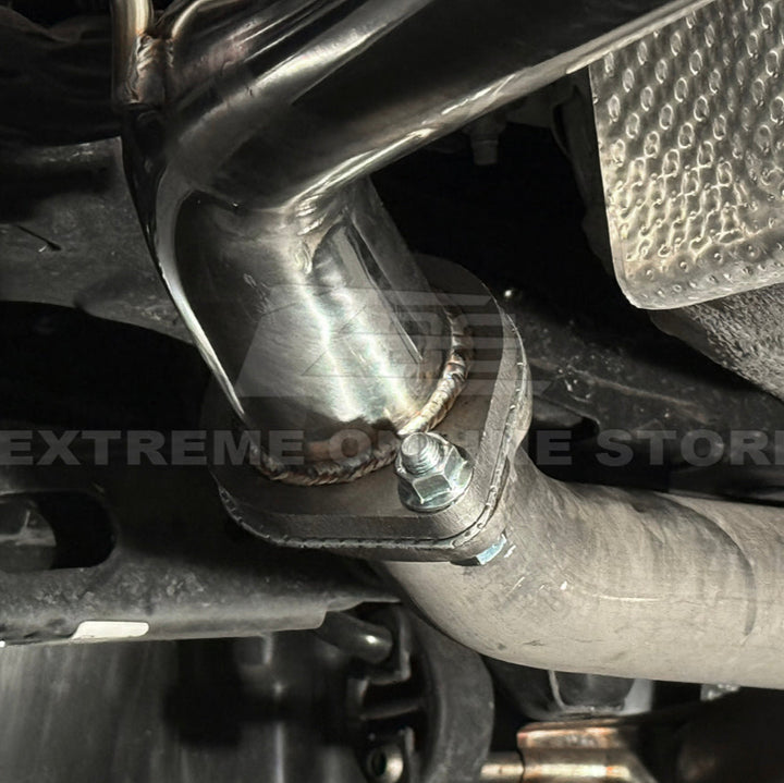2025-Up Toyota Camry Muffler Delete Single Exit | Burnt Tip Axle Back Exhaust