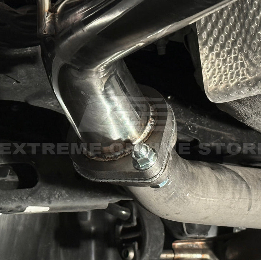 2025-Up Toyota Camry Muffler Delete Single Exit | Burnt Tip Axle Back Exhaust