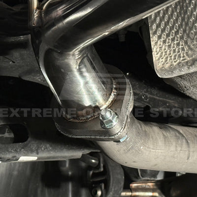 2025-Up Toyota Camry Muffler Delete Single Exit | Burnt Tip Axle Back Exhaust