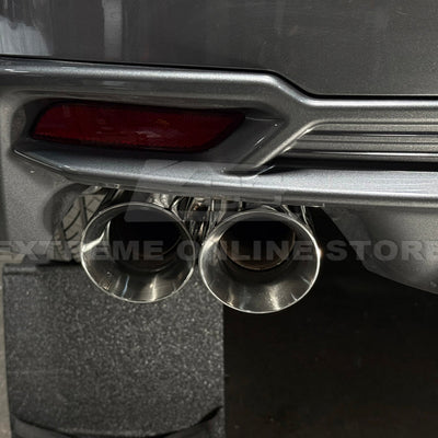 2025-Up Toyota Camry Muffler Delete Single Exit | Burnt Tip Axle Back Exhaust