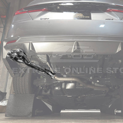 2025-Up Toyota Camry Muffler Delete Single Exit | Burnt Tip Axle Back Exhaust