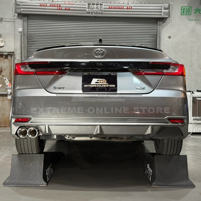 2025-Up Toyota Camry Muffler Delete Single Exit | Burnt Tip Axle Back Exhaust