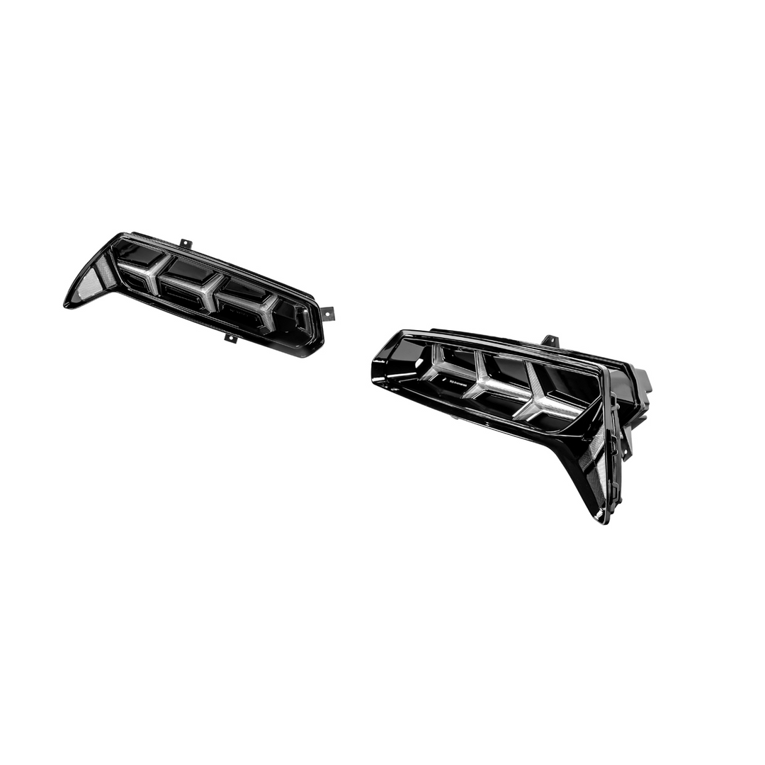 2014-2019 Chevrolet Corvette C7 Lambo Style Sequential LED Tail Lights