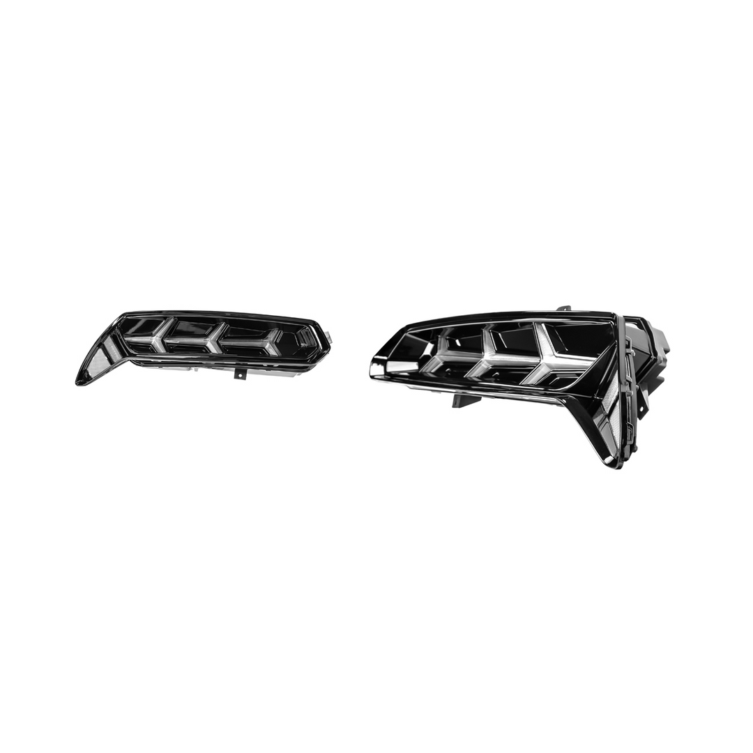 2014-2019 Chevrolet Corvette C7 Lambo Style Sequential LED Tail Lights