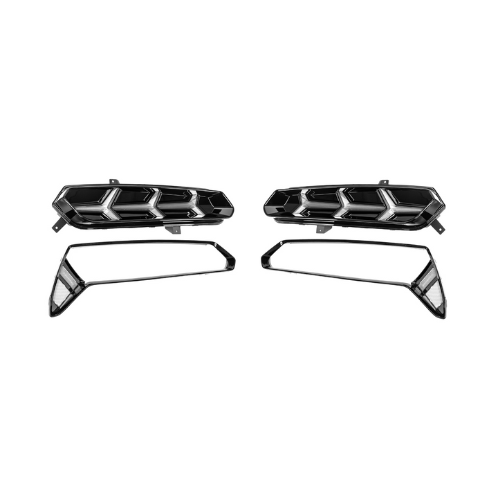 2014-2019 Chevrolet Corvette C7 Lambo Style Sequential LED Tail Lights