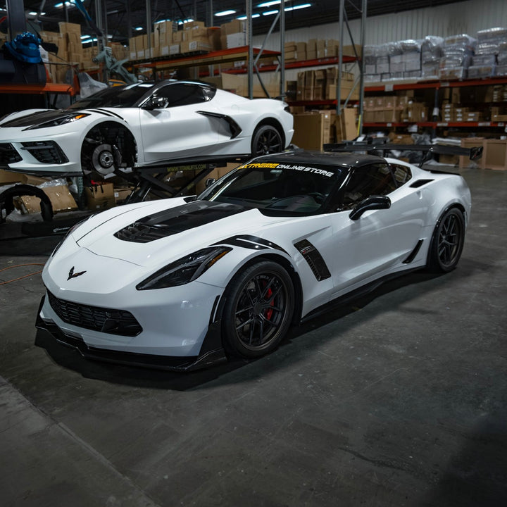 Corvette C7 Factory Style LED Side Marker Lights Smoke Tinted Lens LIGHT-1455-SM_LIGHT-1456-SM