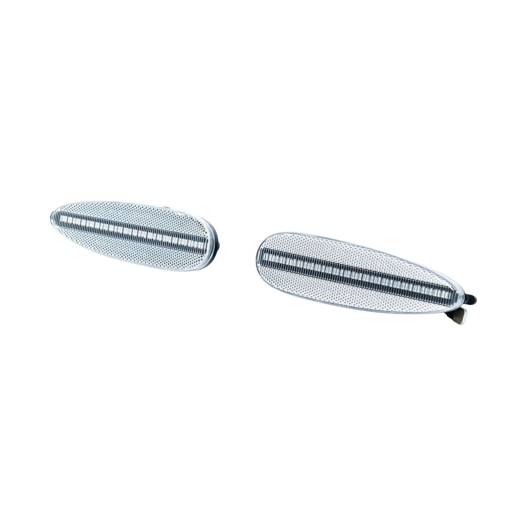 2008-2009 Pontiac G8 Factory Style Front LED Side Marker Lights Clear Lens LIGHT-1458-CL