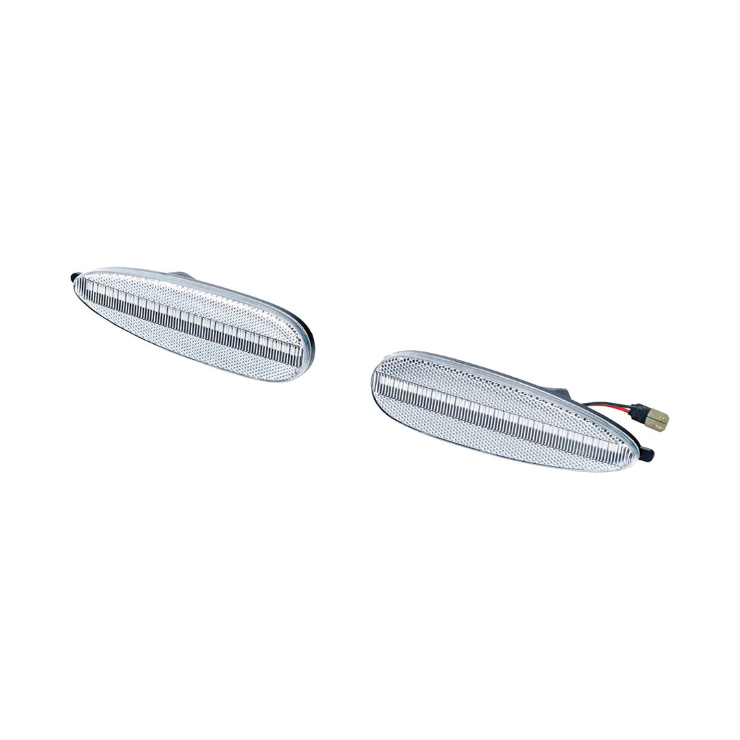2008-2009 Pontiac G8 Factory Style Front LED Side Marker Lights Clear Lens LIGHT-1458-CL