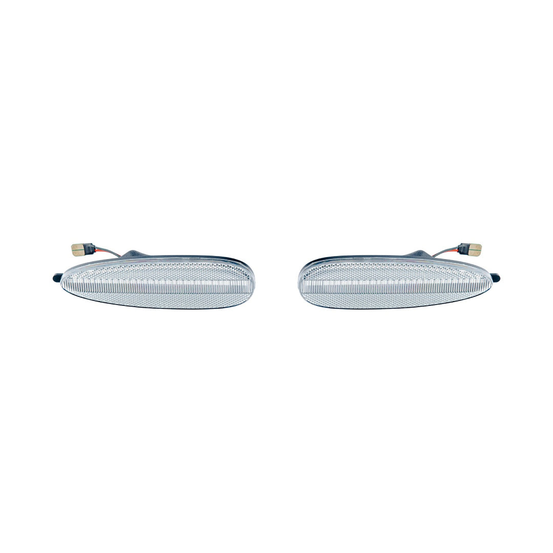 2008-2009 Pontiac G8 Factory Style Front LED Side Marker Lights Clear Lens LIGHT-1458-CL