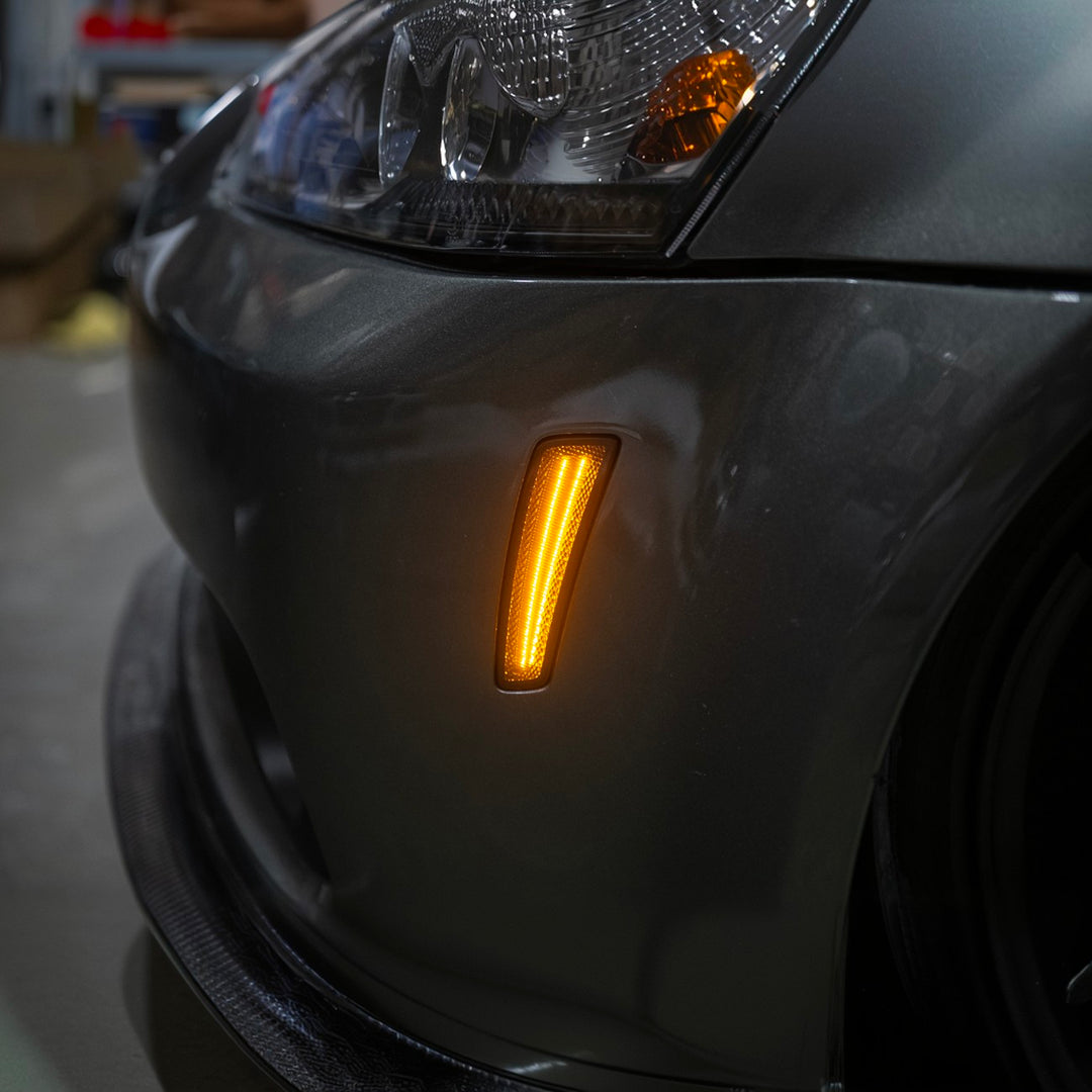 2008-2009 Pontiac G8 Factory Style Front LED Side Marker Lights Amber Lens ( Same as OEM Finish ) LIGHT-1459-RD
