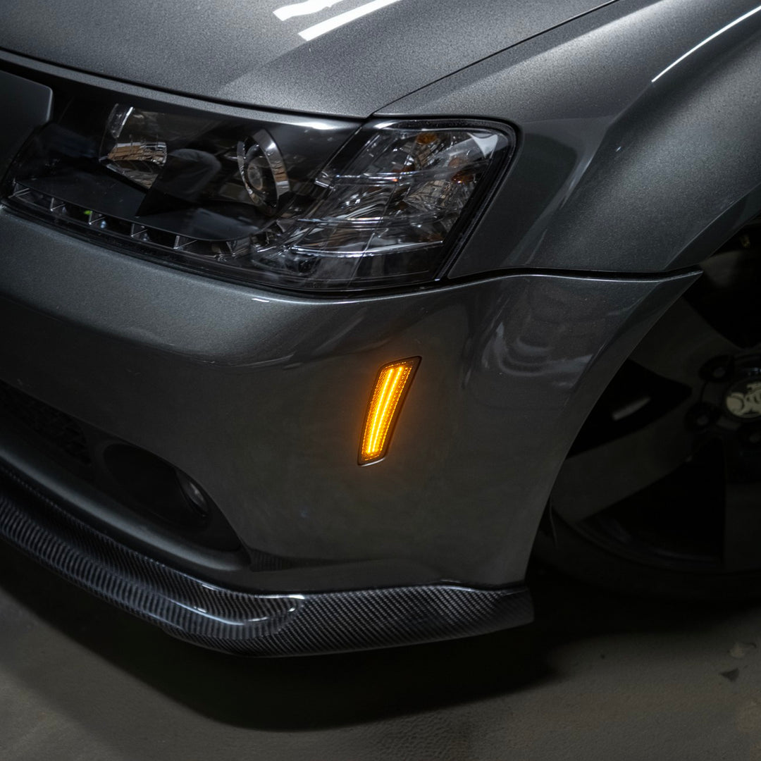 2008-2009 Pontiac G8 Factory Style Front LED Side Marker Lights Amber Lens ( Same as OEM Finish ) LIGHT-1459-RD