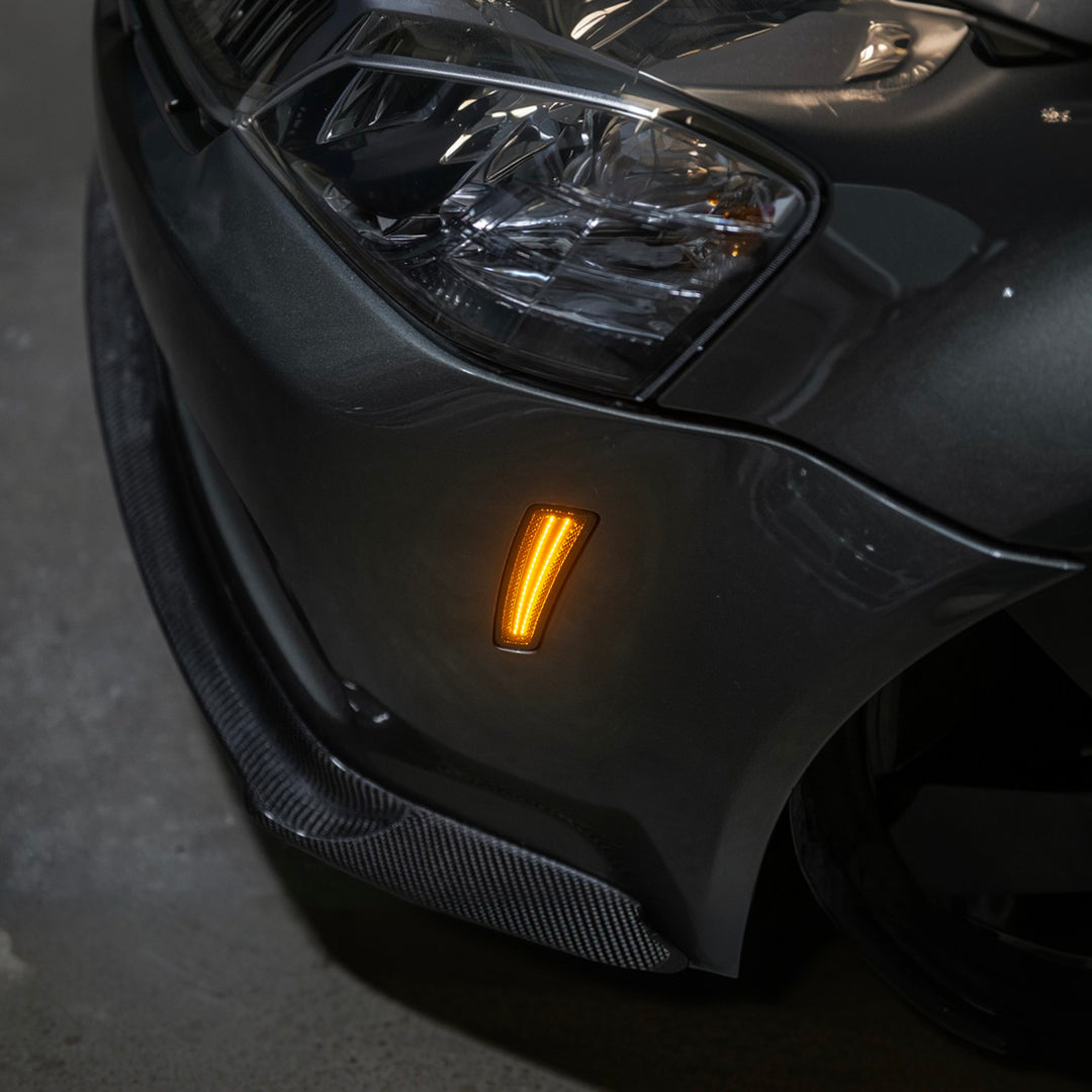 2008-2009 Pontiac G8 Factory Style Front LED Side Marker Lights Amber Lens ( Same as OEM Finish ) LIGHT-1459-RD