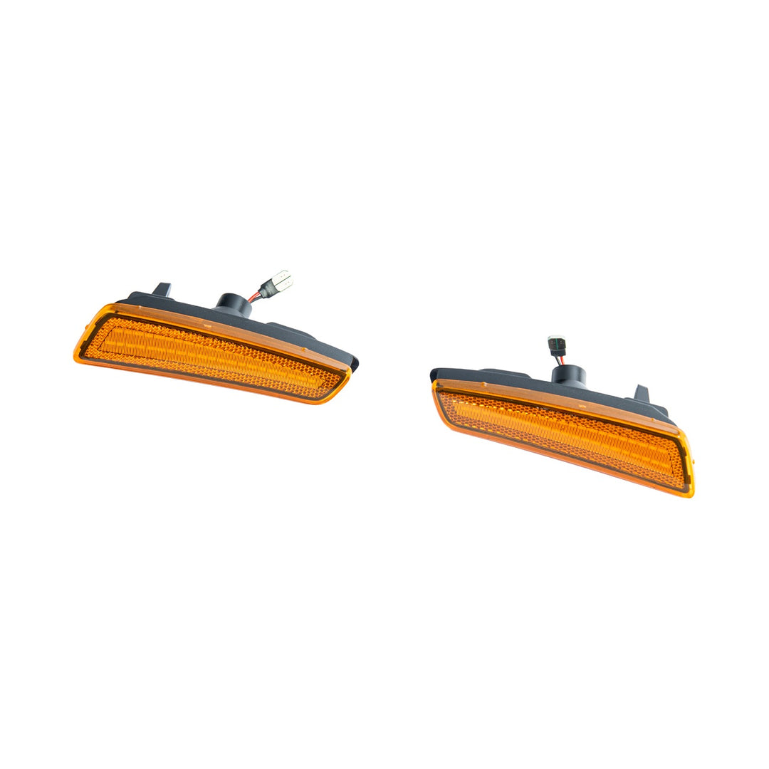 2008-2009 Pontiac G8 Factory Style Front LED Side Marker Lights Amber Lens ( Same as OEM Finish ) LIGHT-1459-RD