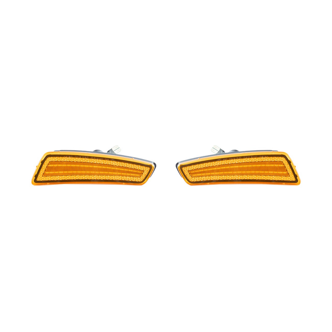 2008-2009 Pontiac G8 Factory Style Front LED Side Marker Lights Amber Lens ( Same as OEM Finish ) LIGHT-1459-RD