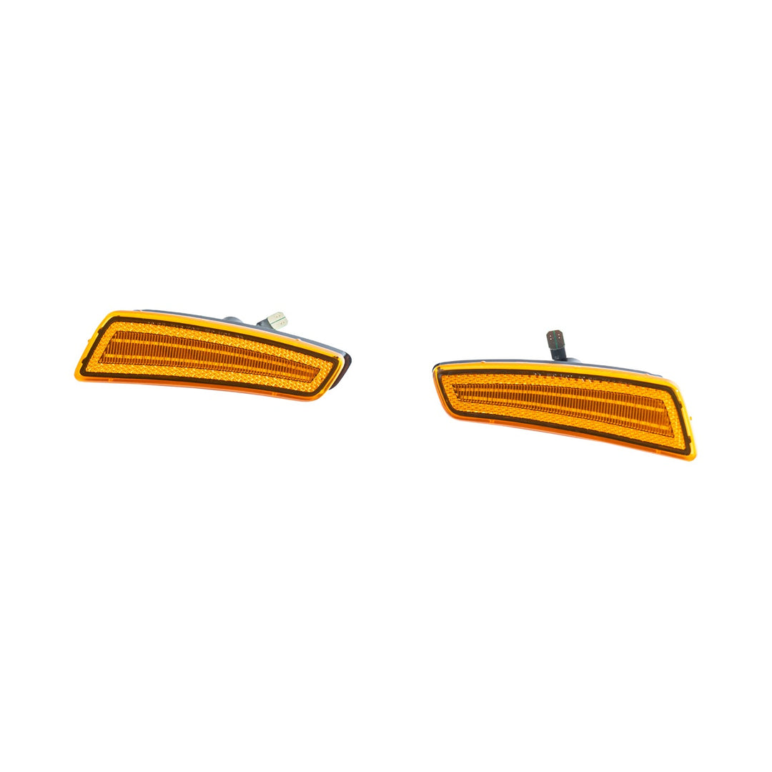 2008-2009 Pontiac G8 Factory Style Front LED Side Marker Lights Amber Lens ( Same as OEM Finish ) LIGHT-1459-RD
