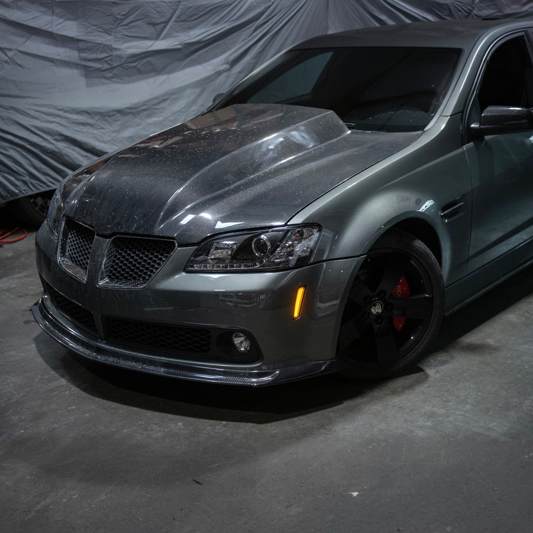 2008-2009 Pontiac G8 Factory Style Front LED Side Marker Lights Smoke Tinted Lens LIGHT-1459-SM