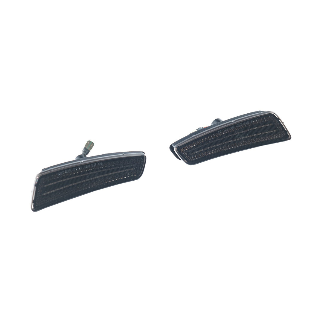 2008-2009 Pontiac G8 Factory Style Front LED Side Marker Lights Smoke Tinted Lens LIGHT-1459-SM