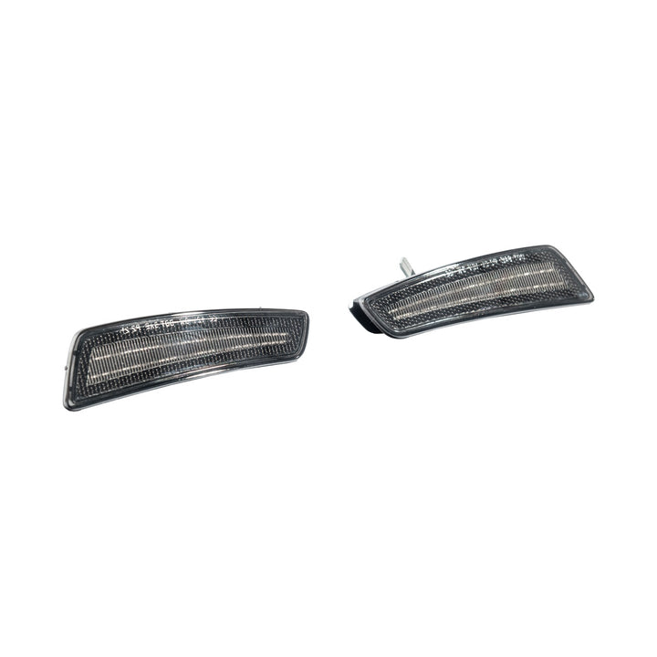 2008-2009 Pontiac G8 Factory Style Front LED Side Marker Lights Smoke Tinted Lens LIGHT-1459-SM