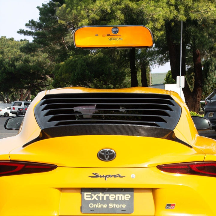 2020-Up Toyota GR Supra Rear Window Louver Matte Black LOUVER-264-ABS