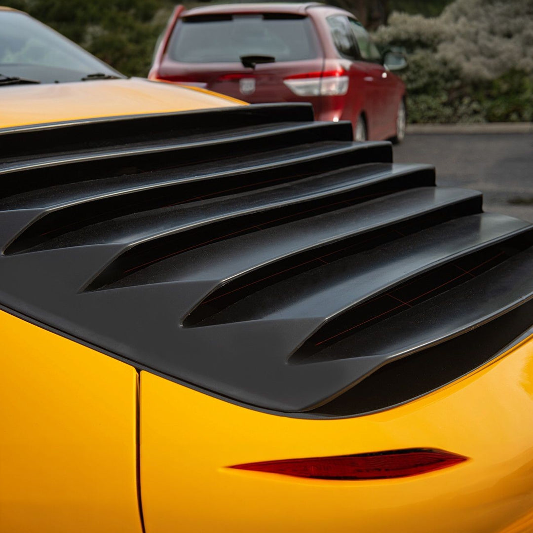 2020-Up Toyota GR Supra Rear Window Louver Matte Black LOUVER-264-ABS