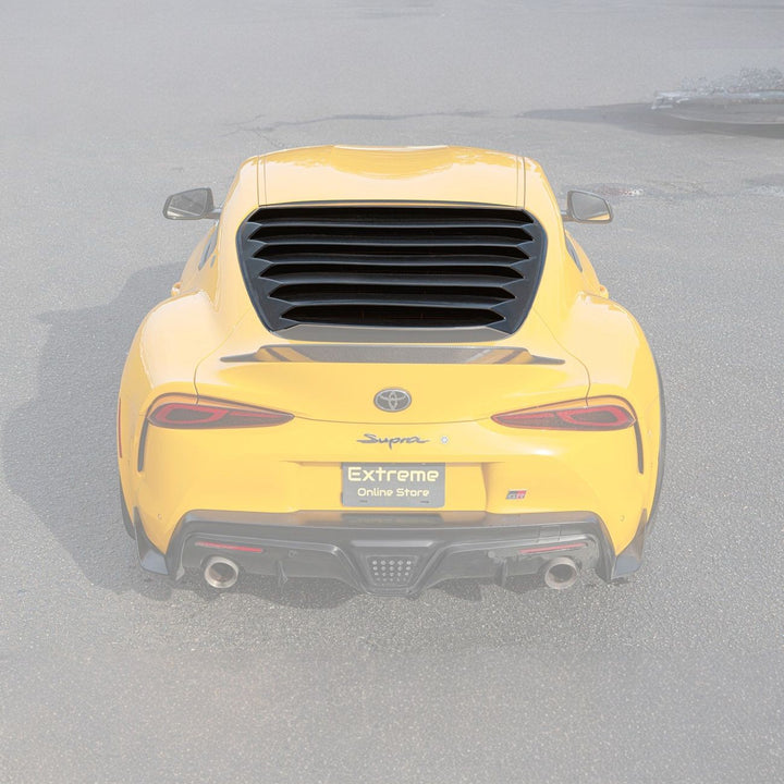 2020-Up Toyota GR Supra Rear Window Louver Matte Black LOUVER-264-ABS