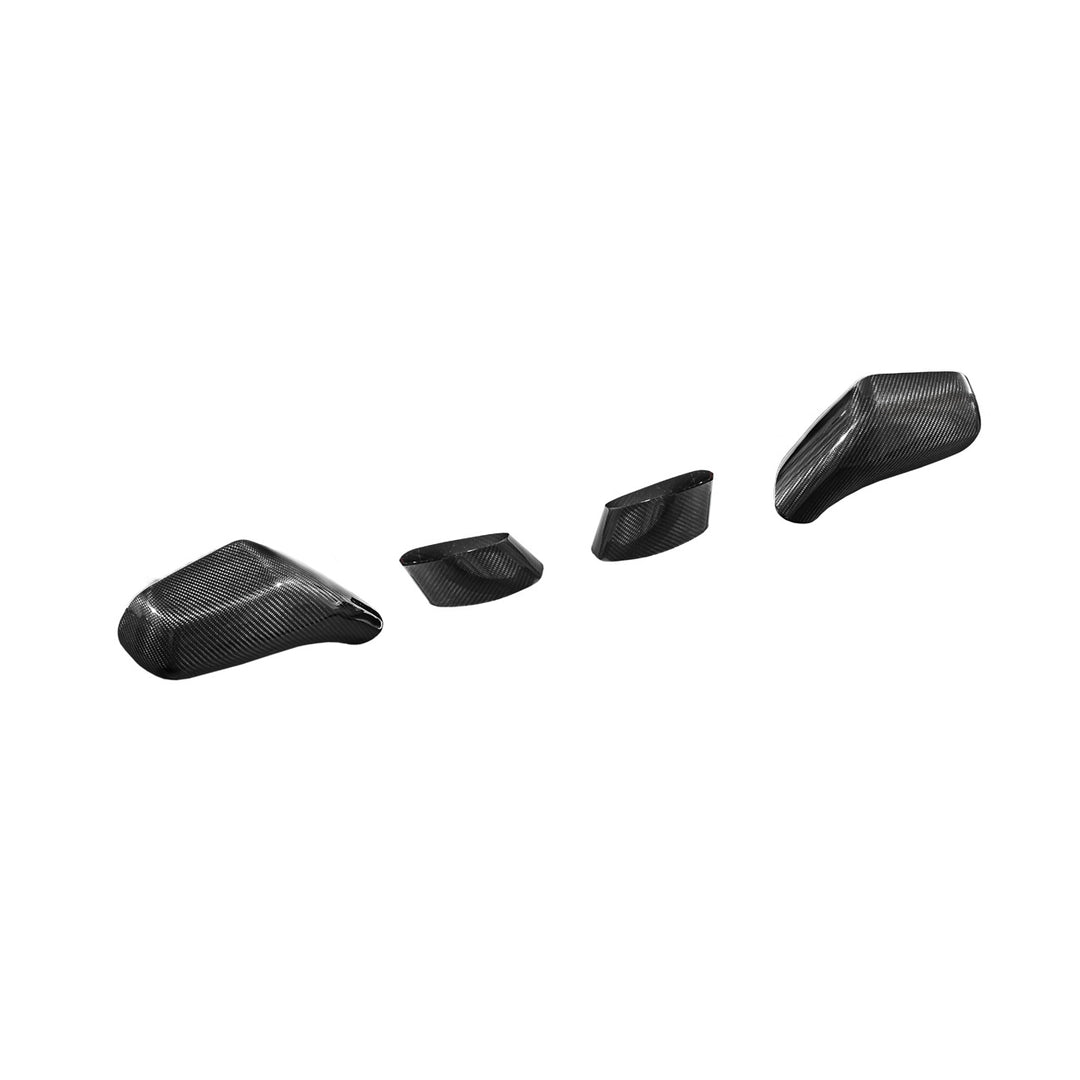 Corvette C7 Dry Carbon Fiber Side Mirror Cover Overlays Carbon Fiber MC-1471-BKCF