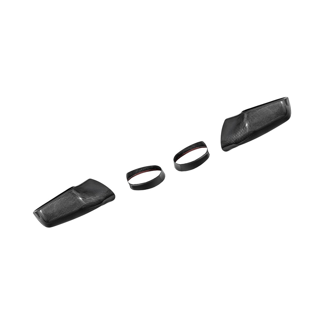 Corvette C7 Dry Carbon Fiber Side Mirror Cover Overlays Carbon Fiber MC-1471-BKCF