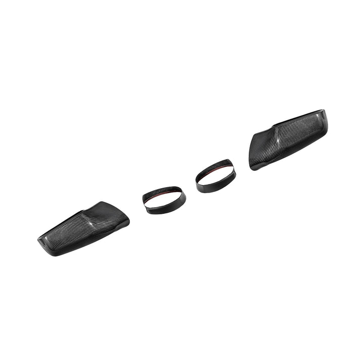 Corvette C7 Dry Carbon Fiber Side Mirror Cover Overlays Carbon Fiber MC-1471-BKCF