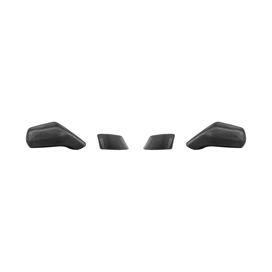 Corvette C7 Dry Carbon Fiber Side Mirror Cover Overlays Carbon Fiber MC-1471-BKCF