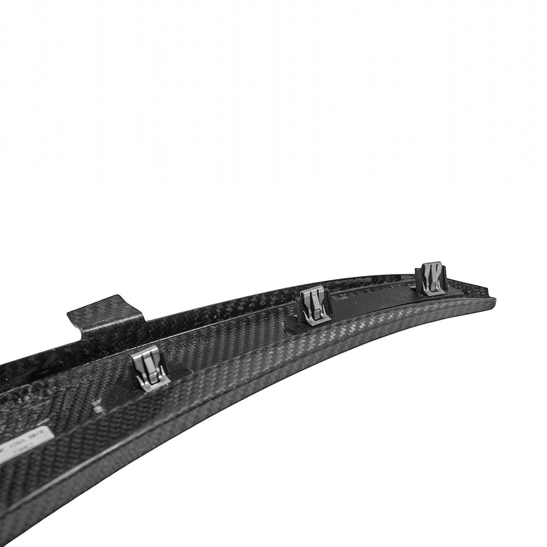 Corvette C8 Dry Carbon Fiber Front &amp; Rear Mud Flaps Carbon Fiber MF-1265-BKCF_MF-1266-BKCF