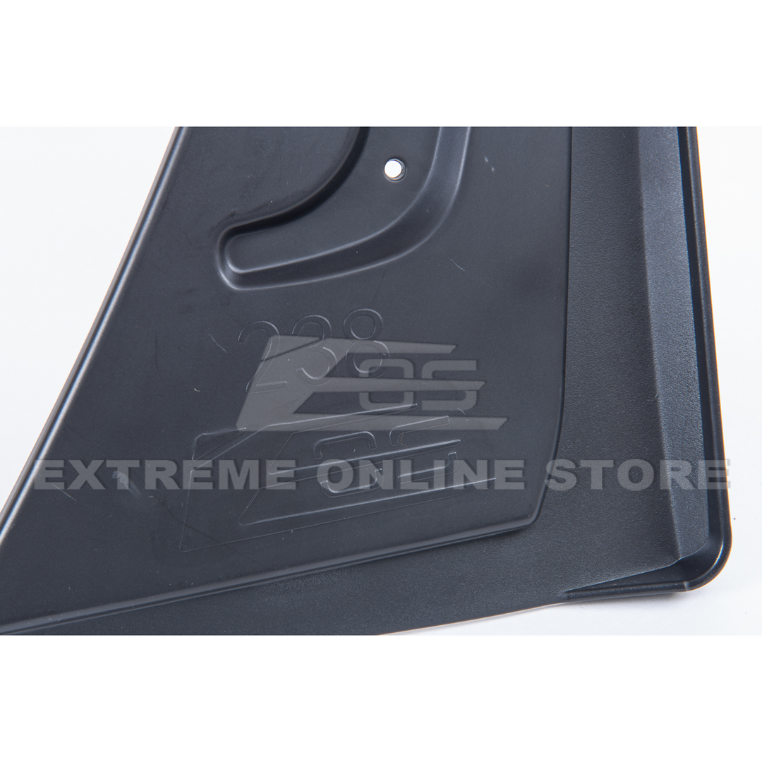 Genuine GM 2016-2024 Camaro Rear Splash Guards – Summit White OEM 23436531