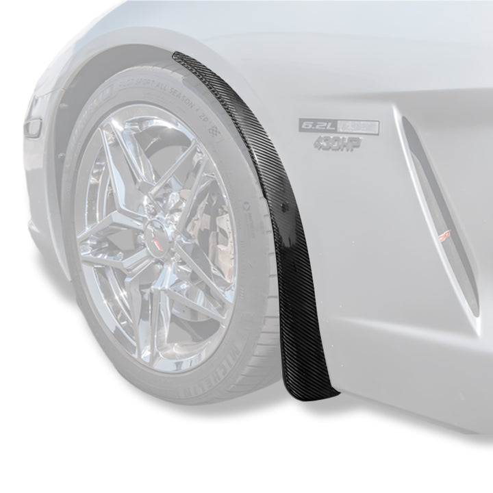 Chevrolet Corvette C6 Base Front Guards Mud Flaps