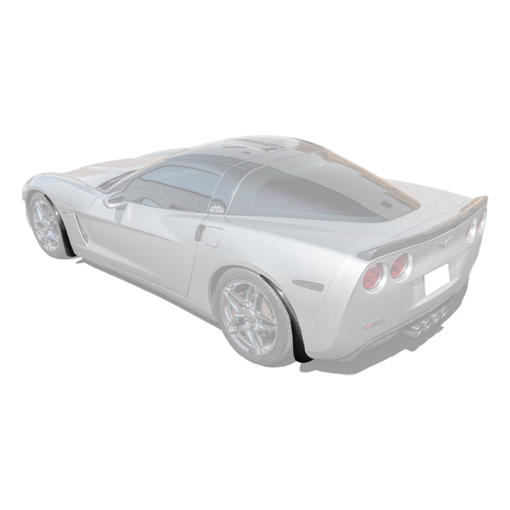 Chevrolet Corvette C6 Base Front &amp; Rear Splash Guards Mud Flaps