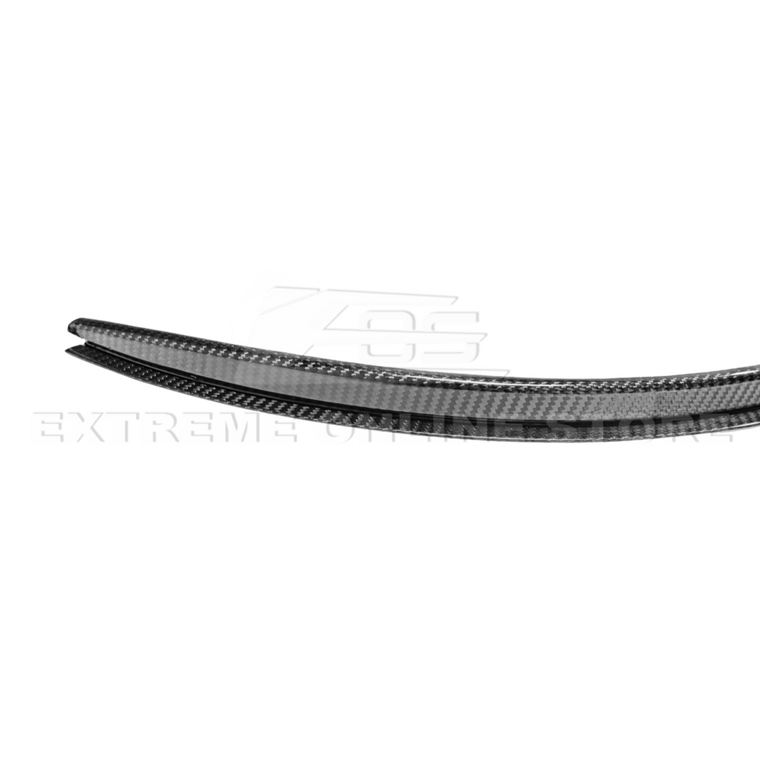 2024-Up Ford Mustang S650 DRY CARBON FIBER Rear Quarter Fender Flare Extension