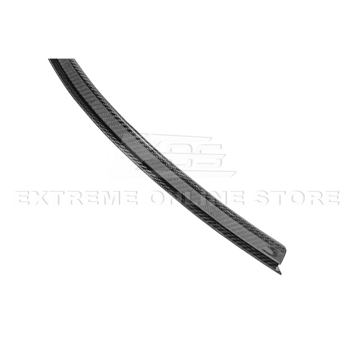 2024-Up Ford Mustang S650 DRY CARBON FIBER Rear Quarter Fender Flare Extension
