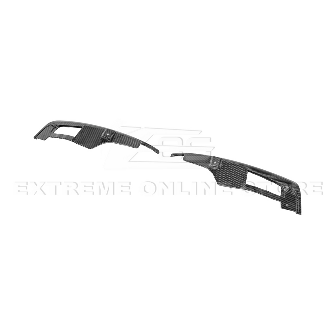 2024+ Ford Mustang DRY CARBON FIBER Fender Flares &amp; Mud Flap