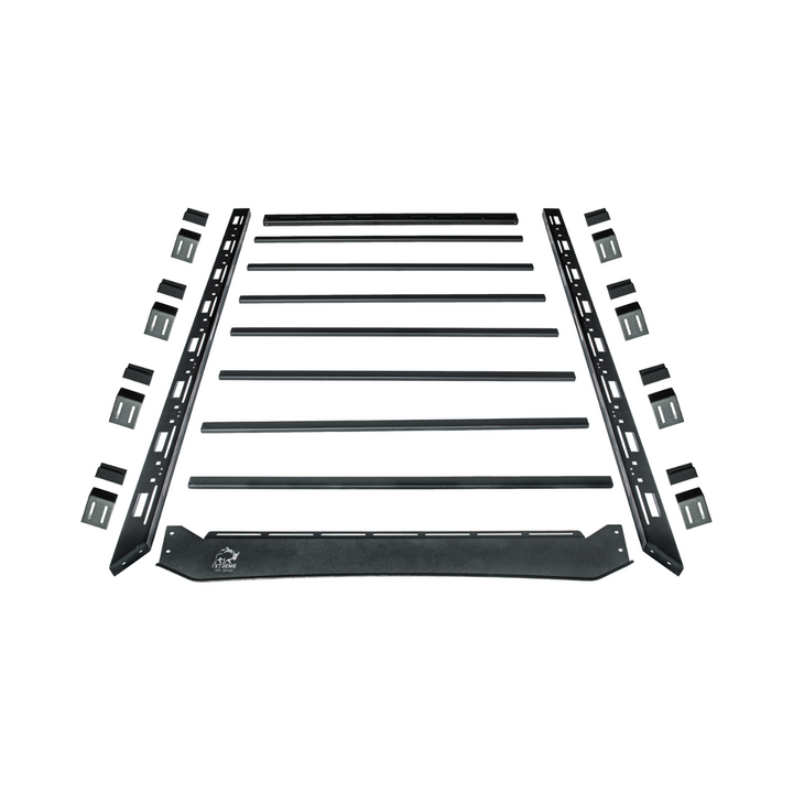 2018-Up Jeep Wrangler JL Carbon Steel Black Top Roof Cargo Rack
