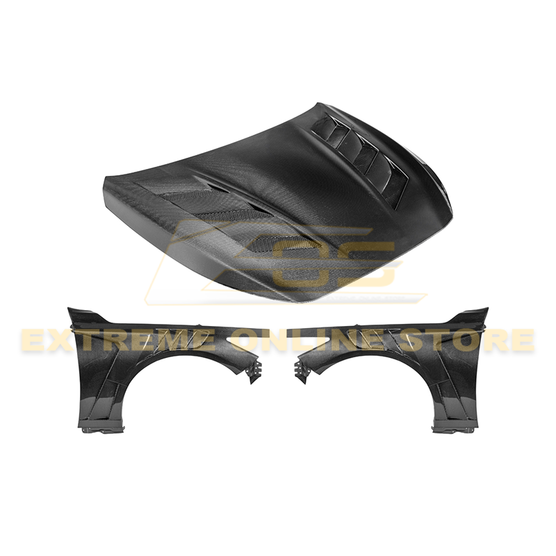 2014-Up Infiniti Q50 Front Bumper Hood & Side Fender