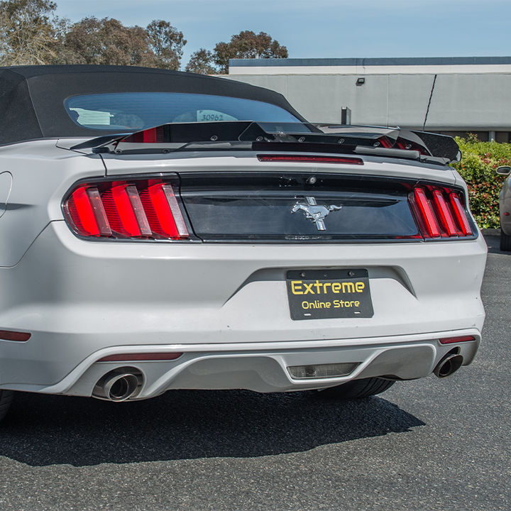 2015-23 Ford Mustang GT350 Rear Spoiler W/ Wicker-Bill Flap Insert