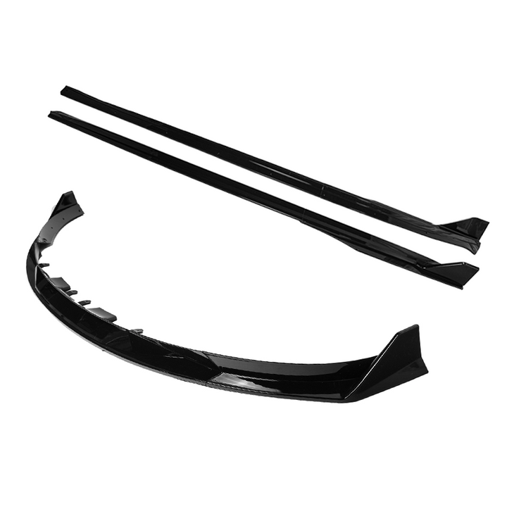 2017-23 Tesla Model 3 Track Front Lip Splitter &amp; Side Skirts