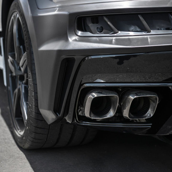 Corvette C8 Stingray Z06 Style Full Rear Bumper Conversion Kit Polypropylene RBP-C8Z06-20UP-V2