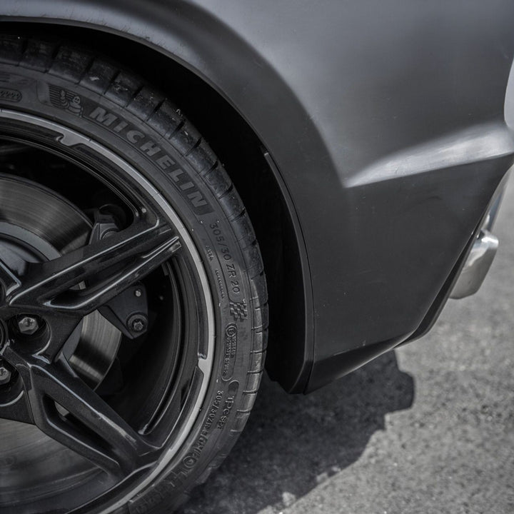 Corvette C8 Stingray Z06 Style Full Rear Bumper Conversion Kit Polypropylene RBP-C8Z06-20UP-V2