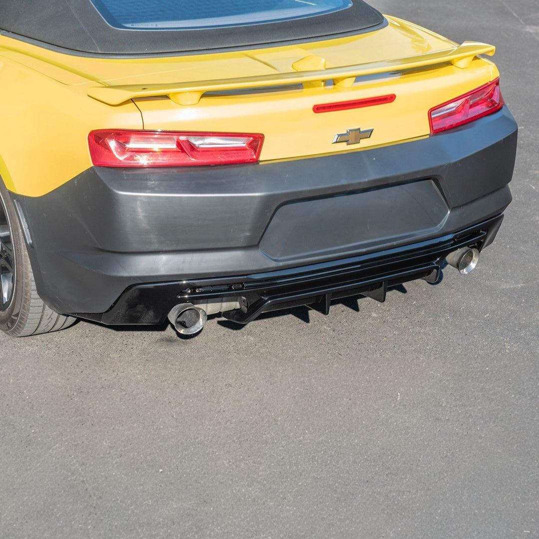2016-2018 Chevrolet Camaro ZL1 Style Rear Diffuser Primed Black RBP-CA-004