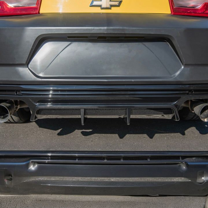 2016-2018 Chevrolet Camaro ZL1 Style Rear Diffuser Primed Black RBP-CA-004