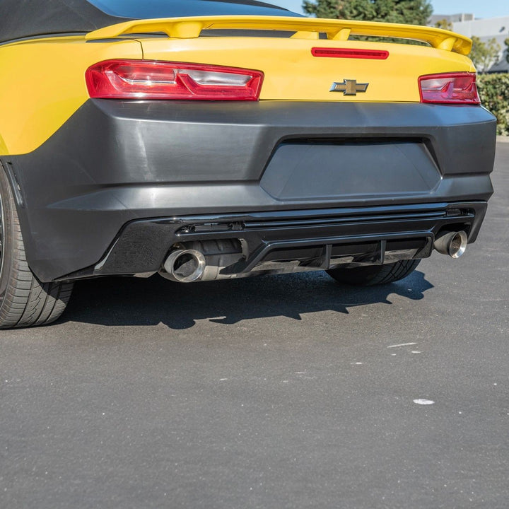 2016-2018 Chevrolet Camaro ZL1 Style Rear Diffuser Primed Black RBP-CA-004