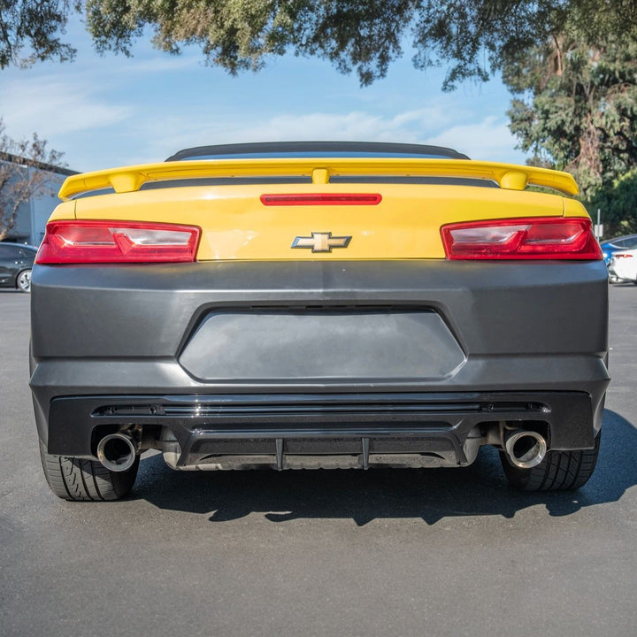2016-2018 Chevrolet Camaro ZL1 Style Rear Diffuser Primed Black RBP-CA-004